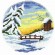 Cross stitch pattern for a phone - Four seasons - winter