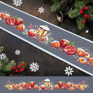 GU 10478 Cross stitch pattern on paper - Long table runner with bellows