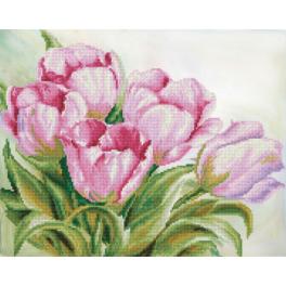 DD10.051 Diamond painting sada - Kytice tulipánů