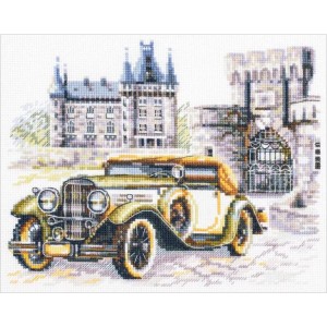 MN 250-744 Cross stitch kit - Retro style. Classic