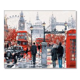 PC4050111 Malování podle čísel - V ulicích Londýna
