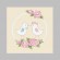 Cross stitch pattern for smartphone - Postcard - Birds in love