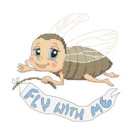 Z 10354 Vyšívací sada - Fly with me