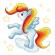 Cross stitch pattern for a phone - Fabulous pony