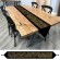Cross stitch pattern for smartphone - Table runner sash with monstera - black