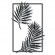 Cross stitch pattern for smartphone - Chamedora leaves