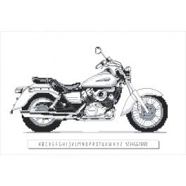 GC 10376 Vzor na vyšívání vytištěný - Kultovní motocykl III