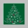 Vzor na vyšívání na mobil - Přání - Vánoční strom