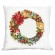 Cross stitch pattern for a phone - Cushion with a Christmas wreath