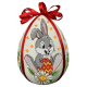 W 10732 Cross stitch pattern PDF - Easter egg with a hare