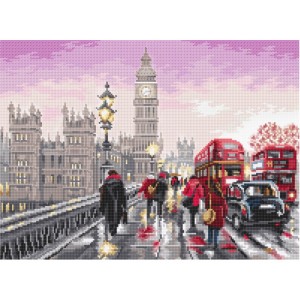 LETI L8040 Cross stitch kit - Westminster Bridge
