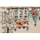 AH-137 Cross stitch kit - Colorful town I
