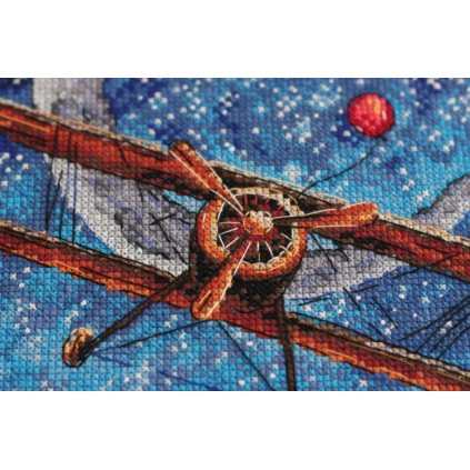 AH-093 Cross stitch kit - Above the clouds