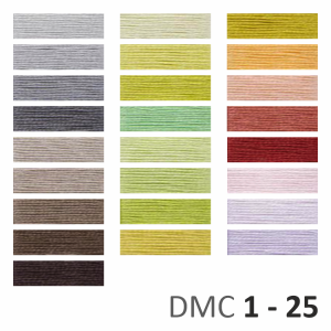 952 G1 Mouline DMC 1 - 25 - select colours