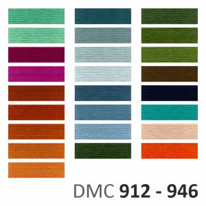952 G12 Bavlnky DMC 912 - 946 - vyberte barvu
