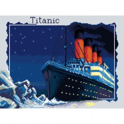 K 7099 Předtištěná kanava - Titanic