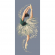 Cross stitch pattern for a phone - Sensual ballet dancer