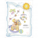 Cross stitch pattern for smartphone - Birth certificate for a baby