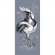 Cross stitch pattern for a phone - Cranes singing
