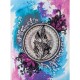 AB-839 Kit with beads - Mandala feather