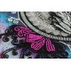 AB-839 Kit with beads - Mandala feather