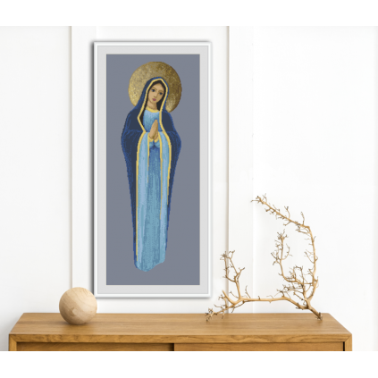 ZN 10533 Cross stitch tapestry kit - Holy Mary