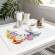 Cross stitch pattern for smartphone - Napkin with freesias