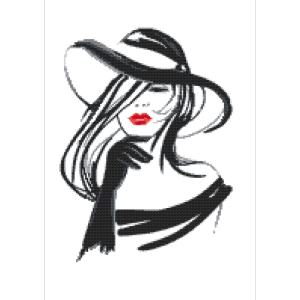 K 10536 Tapestry canvas - Dreamy girl