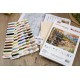 LS B2413 Cross stitch kit - Log cabin
