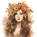 Cross stitch pattern for a phone - Mrs. Autumn