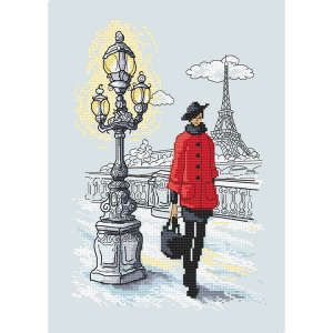 Z 10020 Cross stitch kit - Parisian chic