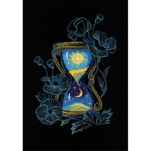 RIO 2124 Cross stitch kit with mouline - Magic of time