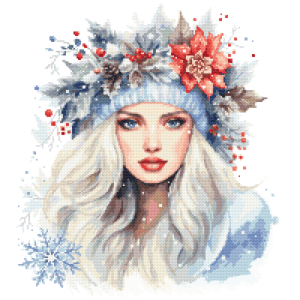 W 10542 Cross stitch pattern PDF - Mrs. Winter