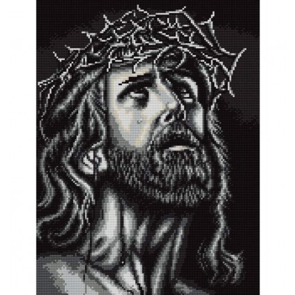 K 7329 Tapestry canvas - Jesus Christ wearing a crown of thorns