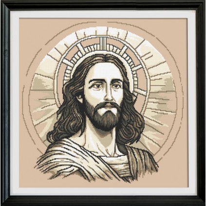 K 10776 Tapestry canvas - Majestic Jesus