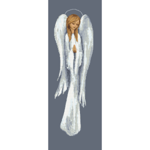 W 10429 Cross stitch pattern PDF - Caring angel