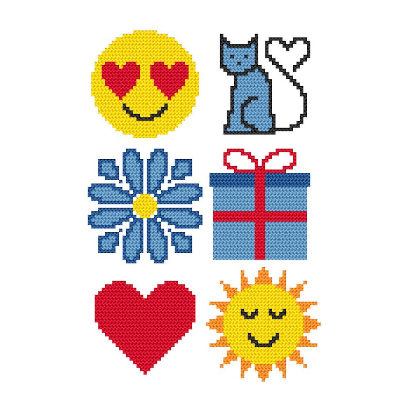Cross stitch pattern for a phone - Patterns for begginers - Pictures I