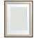 Wooden frame with black border 21x27 cm