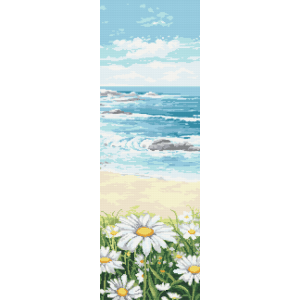 S 10555 Cross stitch pattern for a phone - Sea view
