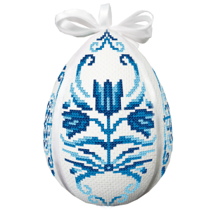 W 10797 Cross stitch pattern PDF - Dutch Easter egg II