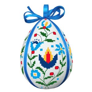 GU 10795 Cross stitch pattern on paper - Folk Easter egg II