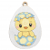 Cross stitch pattern for a phone - Egg with a chick and an egg