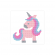 Cross stitch pattern for a phone - Unicorn