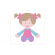 Cross stitch pattern for a phone - Doll