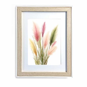 0116-21X27B Picture - Pampas grass - 21x27 cm