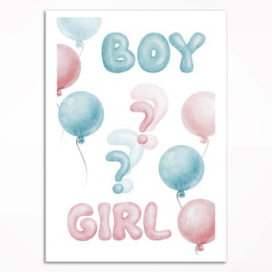 0266PL Poster - Boy or girl