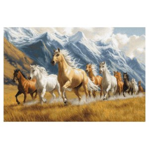 LS B704 Cross stitch kit - Free spirit