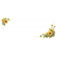 GU 11029 Cross stitch pattern on paper - Vintage sunflower table runner
