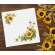 Cross stitch pattern for a phone - Vintage sunflower napkin