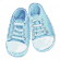 Cross stitch pattern for a phone - Little shoes - Baby boy